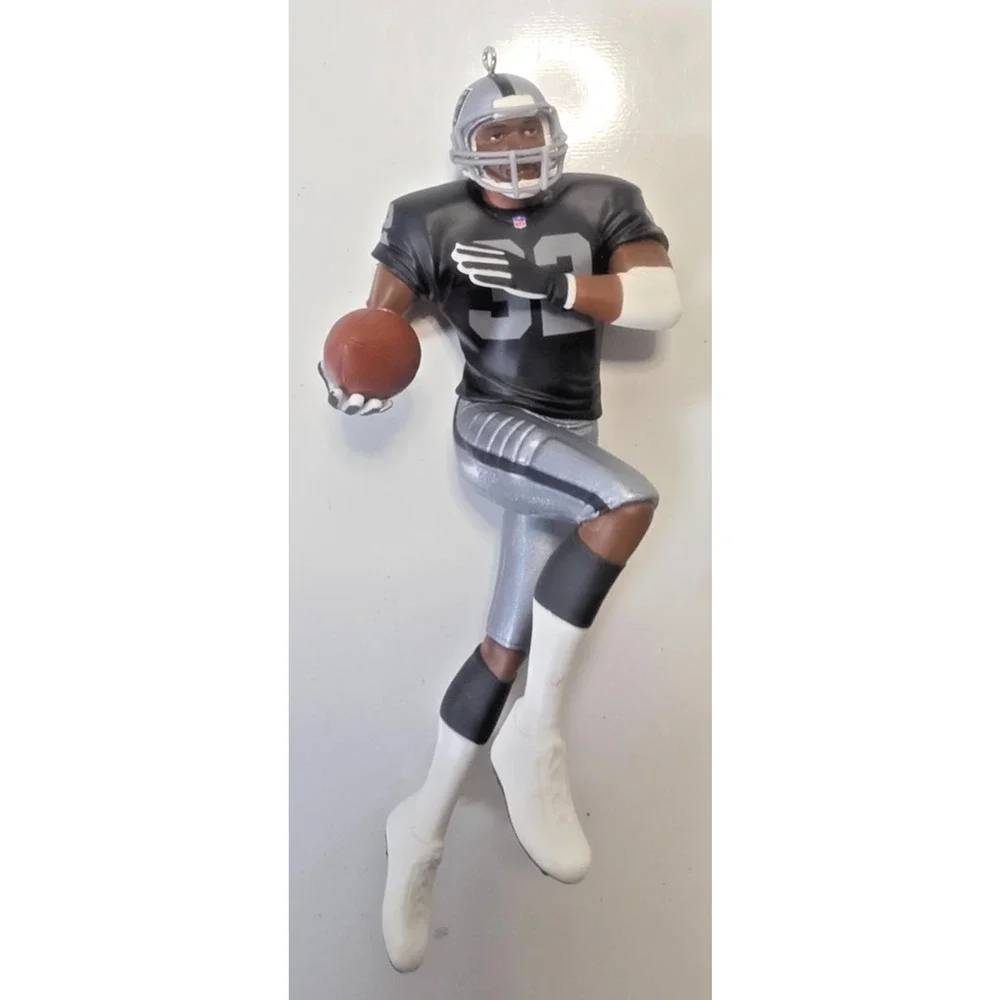 Hallmark 2013 Marcus Allen Los Angeles Raiders Keepsake Ornament NFL Football